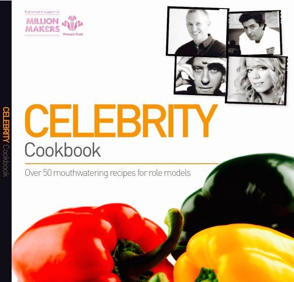 Sadie Kaye in The Celebrity Cookbook raising funds for The Prince's Trust