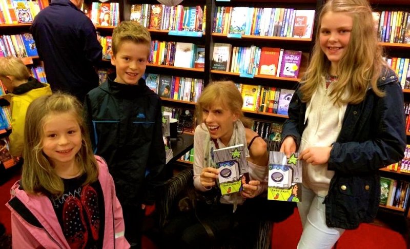 Sadie Kaye book signing event at Waterstones UK