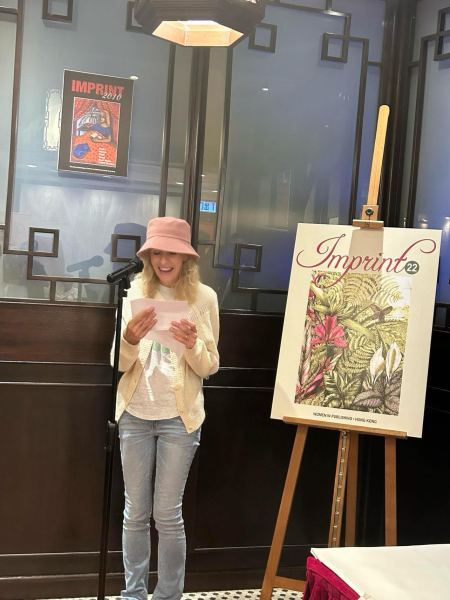 Sadie-reads-The-Snide-Sniper-WiPS-anthology-launch-at-FCC-HKILF-2024