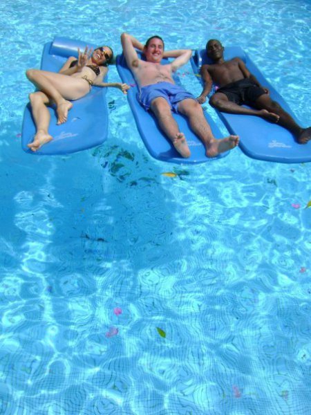 Sadie, Chris and Geoff