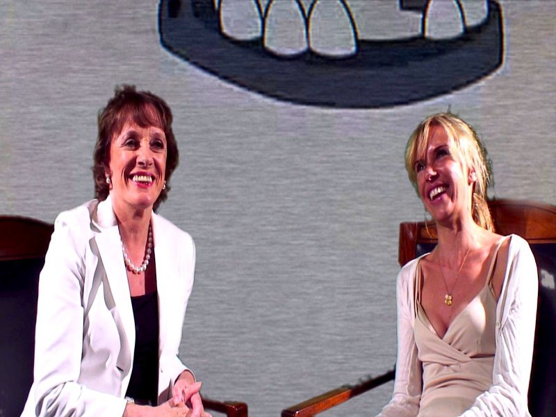 Sadie Kaye and Esther Rantzen CSJ Awards for Channel 4