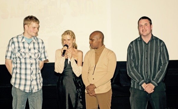 Sadie-Kaye-and-Mentees-Sam-Chris-and-Geoff-at-Sailing-Miss-Sadie-premiere-London