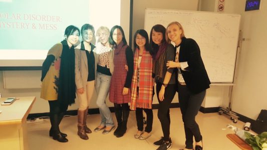 Sadie gives Q&A @ HKU