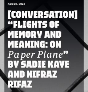 In Conversation with Nifraz Rifaz in Cha