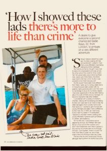 Sadie in Prima Magazine