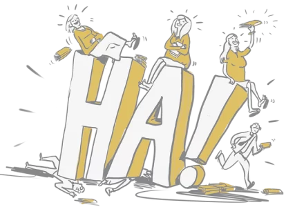 Ha Ha Happy New Year!